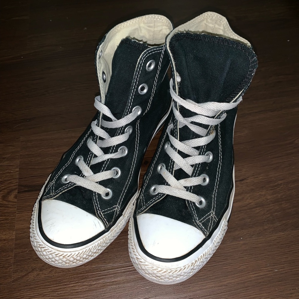 Black High Top Converse